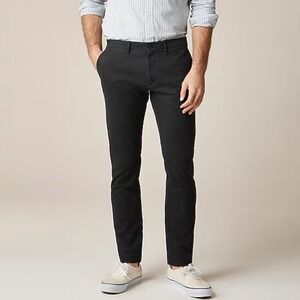 J.Crew 484 Slim Stretch Chinos Black Men Size W40 L30 Cotton Blend Classic